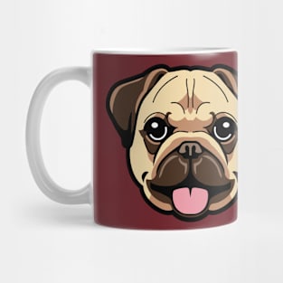 FAVORITE DOG PUG Mug